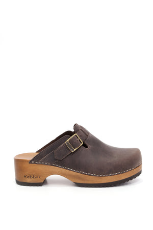 ZUECO MUJER - CLOC RIEMEN WEST CHOCOLATE