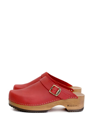 ZUECO MUJER - CLOC TRABA EVEREST ROJO