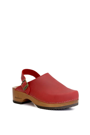 ZUECO MUJER - CLOC TRABA EVEREST ROJO