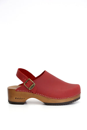 ZUECO MUJER - CLOC TRABA EVEREST ROJO