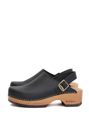 ZUECO MUJER - CLOC TRABA NAUTICO NEGRO