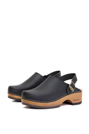 ZUECO MUJER - CLOC TRABA NAUTICO NEGRO