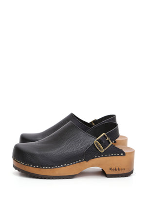 ZUECO MUJER - CLOC TRABA TAPIZ NEGRO