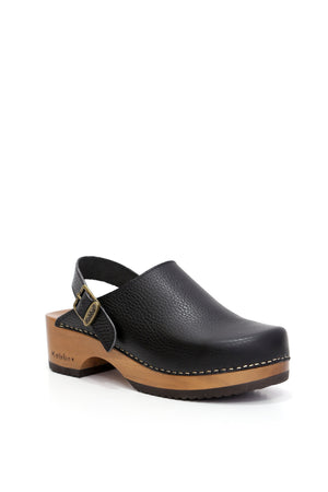 ZUECO MUJER - CLOC TRABA TAPIZ NEGRO