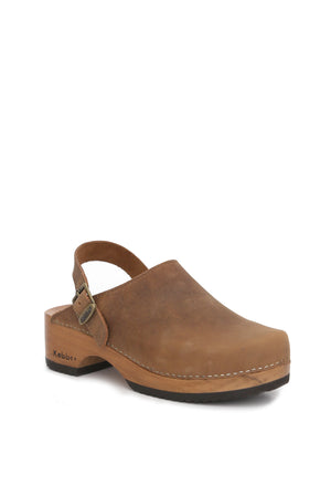 ZUECO MUJER - CLOC TRABA WEST BRANDY