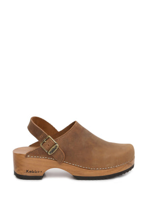 ZUECO MUJER - CLOC TRABA WEST BRANDY