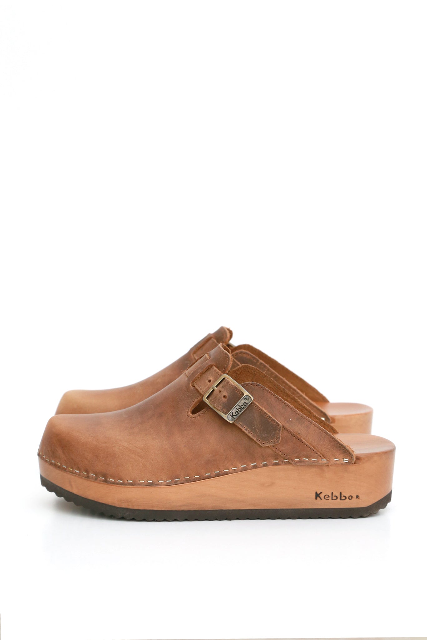 ZUECO MUJER - KEBBA RIEMEN WEST BRANDY