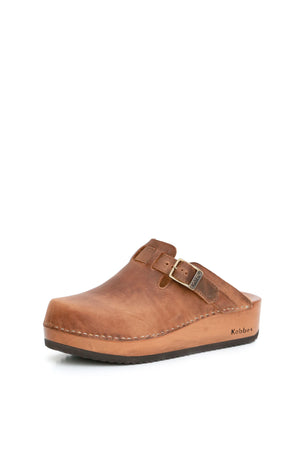 ZUECO MUJER - KEBBA RIEMEN WEST BRANDY