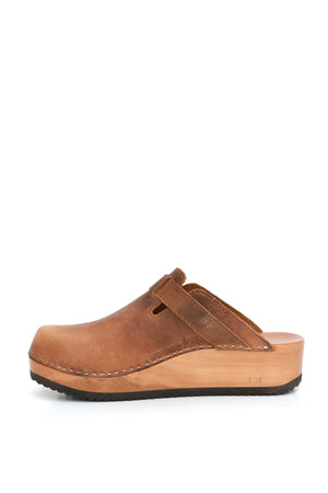 ZUECO MUJER - KEBBA RIEMEN WEST BRANDY