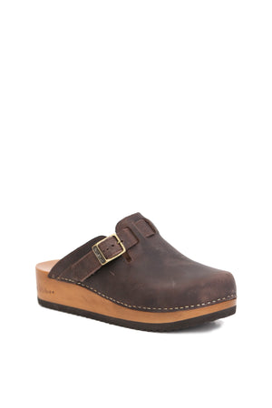 ZUECO MUJER - KEBBA RIEMEN WEST CHOCOLATE