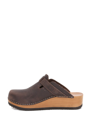 ZUECO MUJER - KEBBA RIEMEN WEST CHOCOLATE