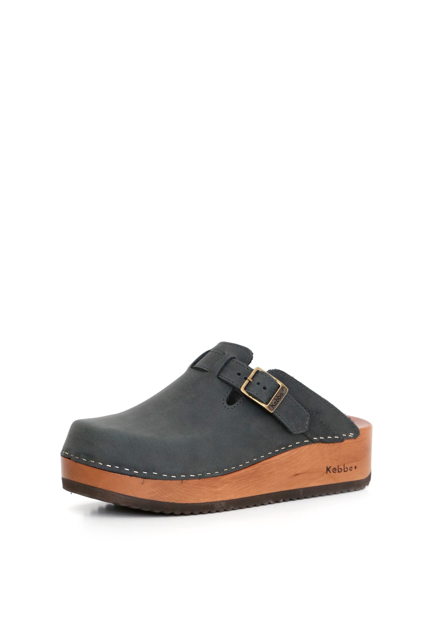 ZUECO MUJER - KEBBA RIEMEN WEST NEGRO