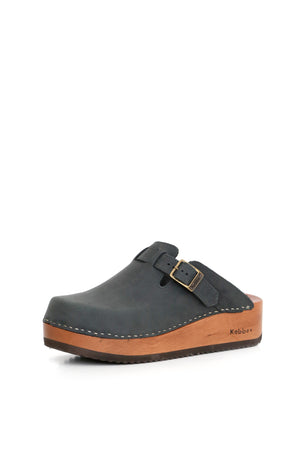 ZUECO MUJER - KEBBA RIEMEN WEST NEGRO