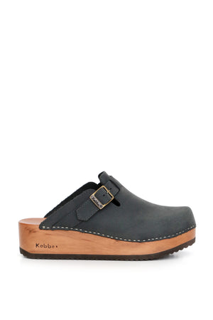 ZUECO MUJER - KEBBA RIEMEN WEST NEGRO