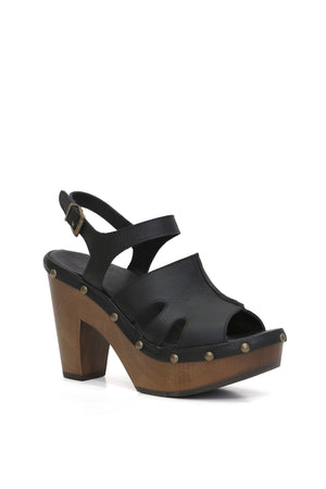 SANDALIA MUJER - MILAN MANUELA TEXAS NEGRO