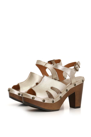 SANDALIA MUJER - MILAN MANUELA TEXAS NIQUEL