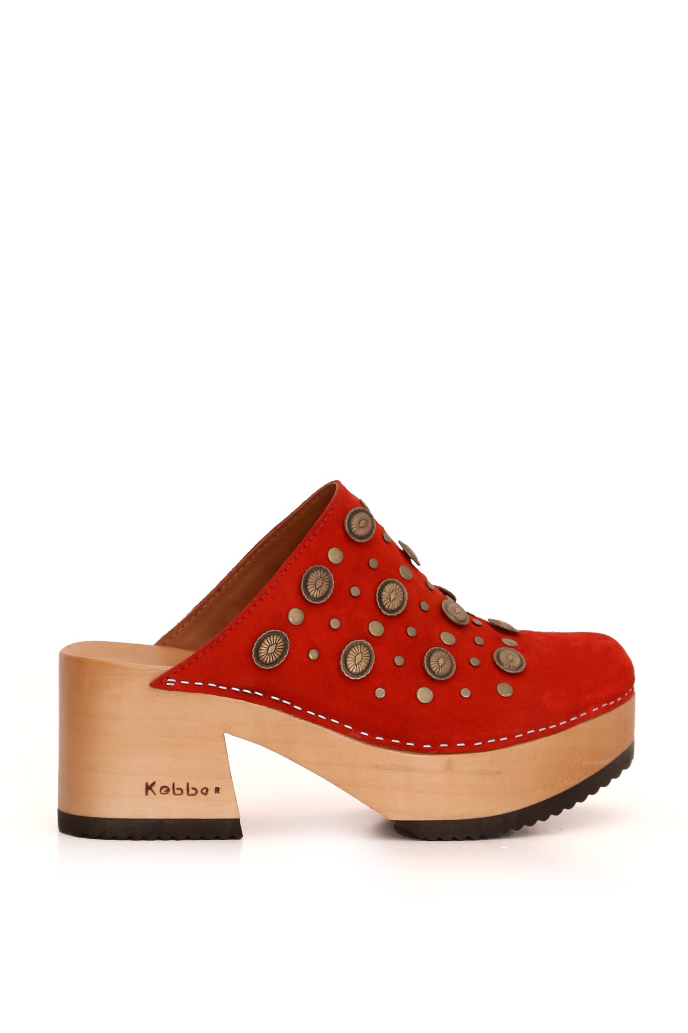 SANDALIA MUJER - PAJARO PASTORA RENOBUK ROJO