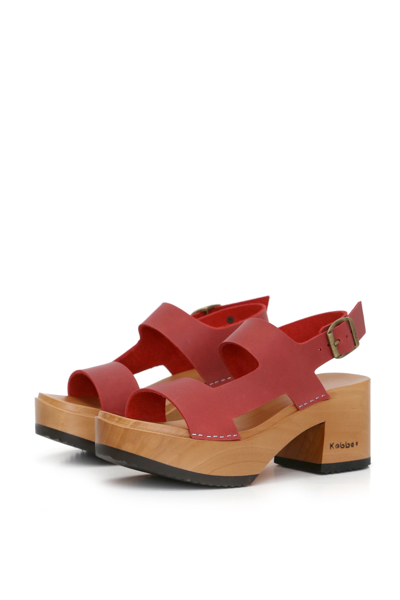 SANDALIA MUJER - PAJARO PIERA EVEREST ROJO