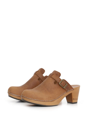 ZUECO MUJER - TRI TAURINA WEST BRANDY