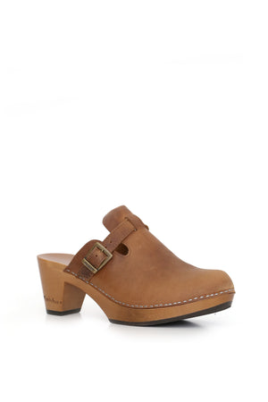 ZUECO MUJER - TRI TAURINA WEST BRANDY