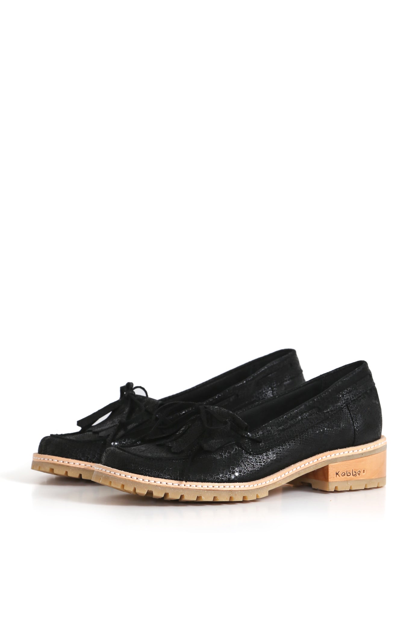 MOCASIN MUJER - AIRES CARLOTA DFO 43 NEGRO