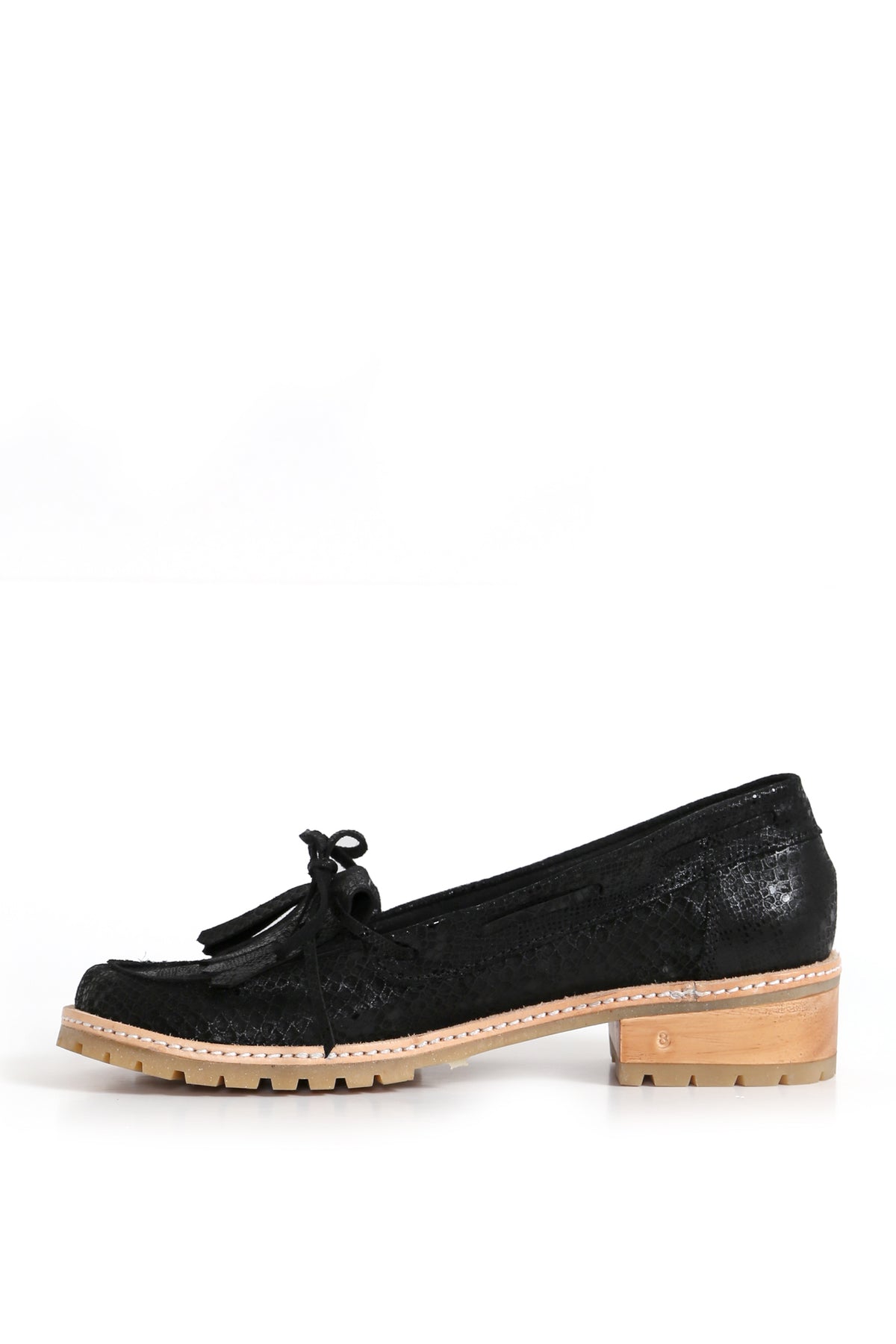 MOCASIN MUJER - AIRES CARLOTA DFO 43 NEGRO