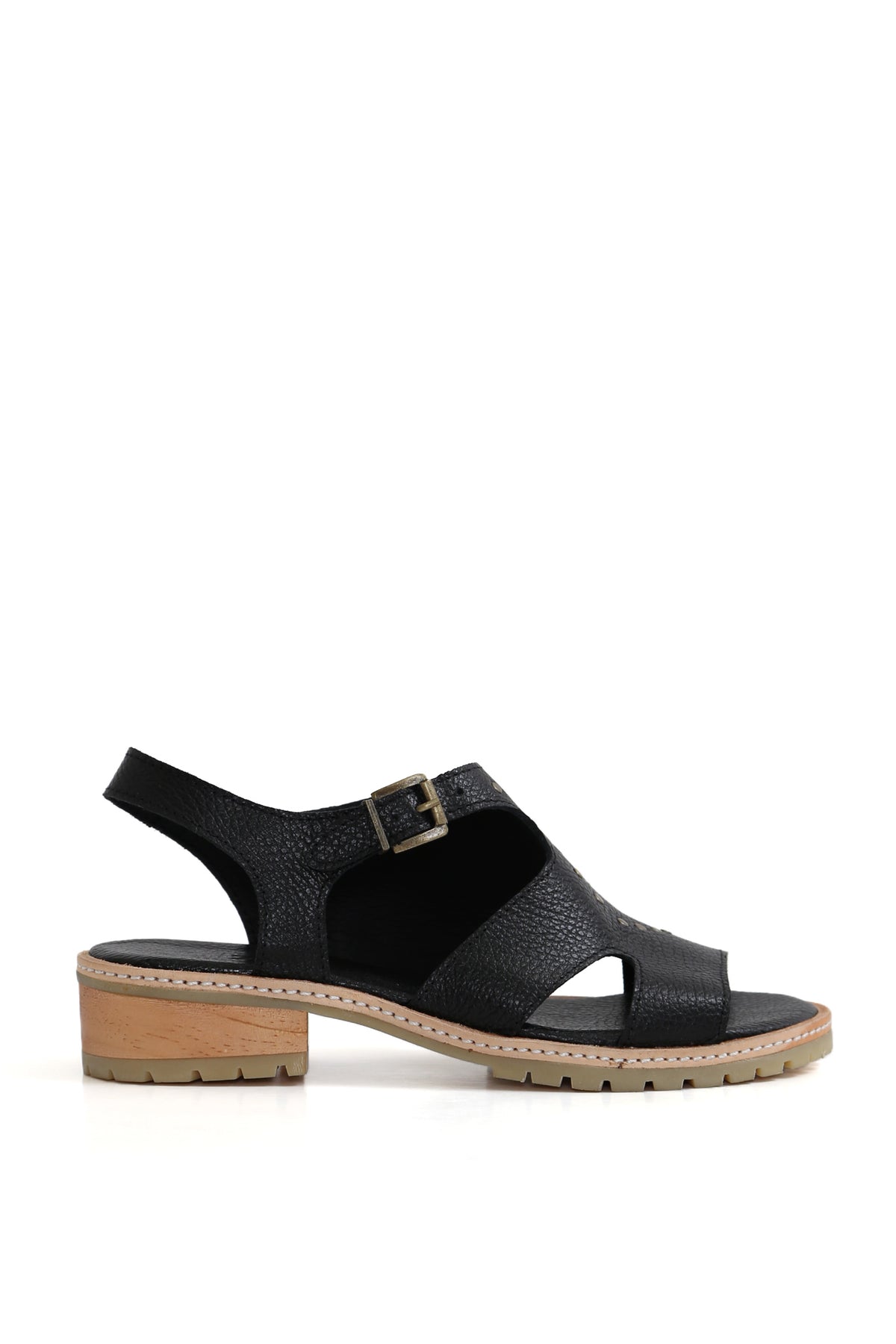 SANDALIA MUJER - AIRES CARMEN FLOATER NEGRO