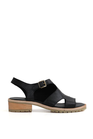 SANDALIA MUJER - AIRES CARMEN FLOATER NEGRO