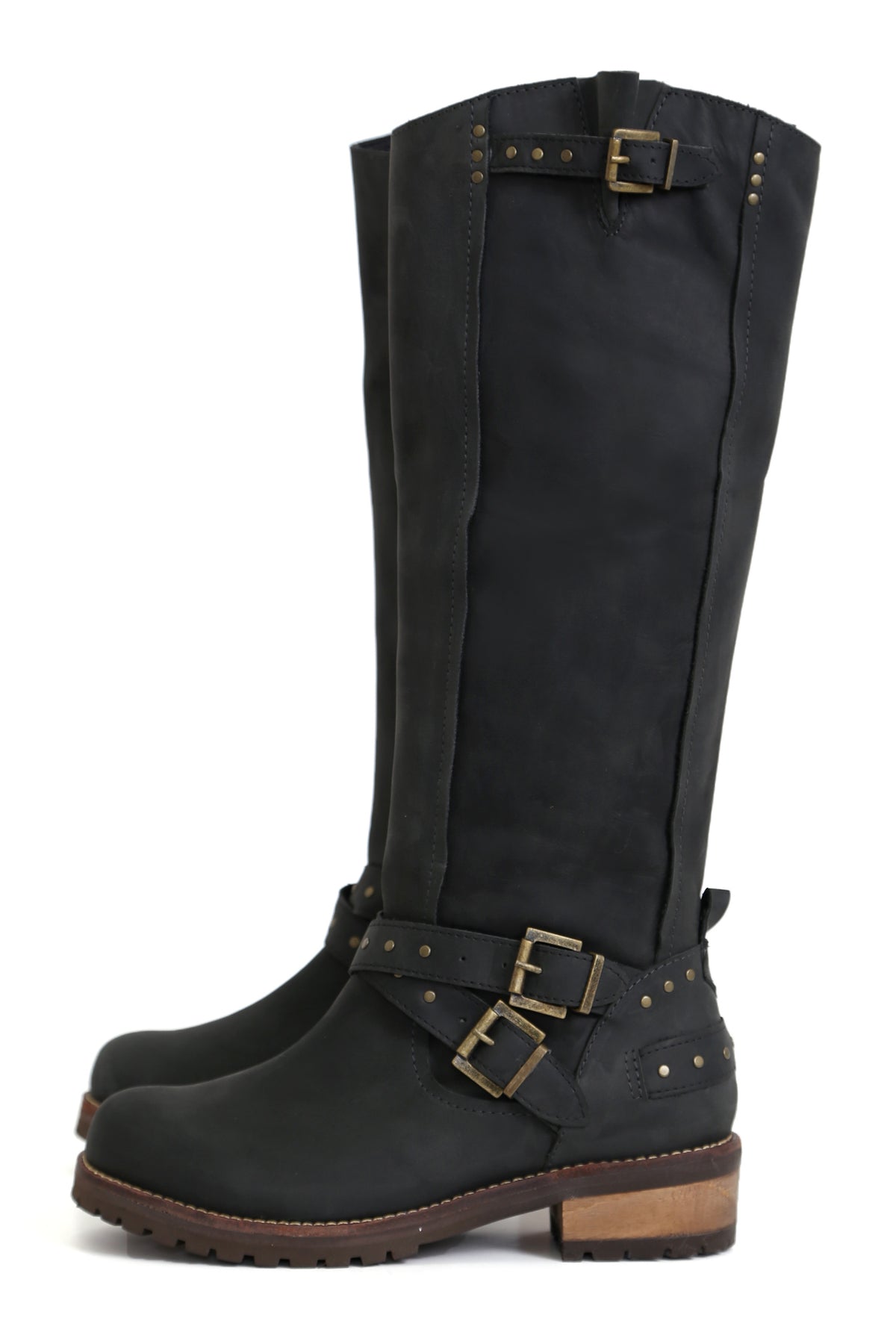 BOTA MUJER - DACIANO WEST NEGRO