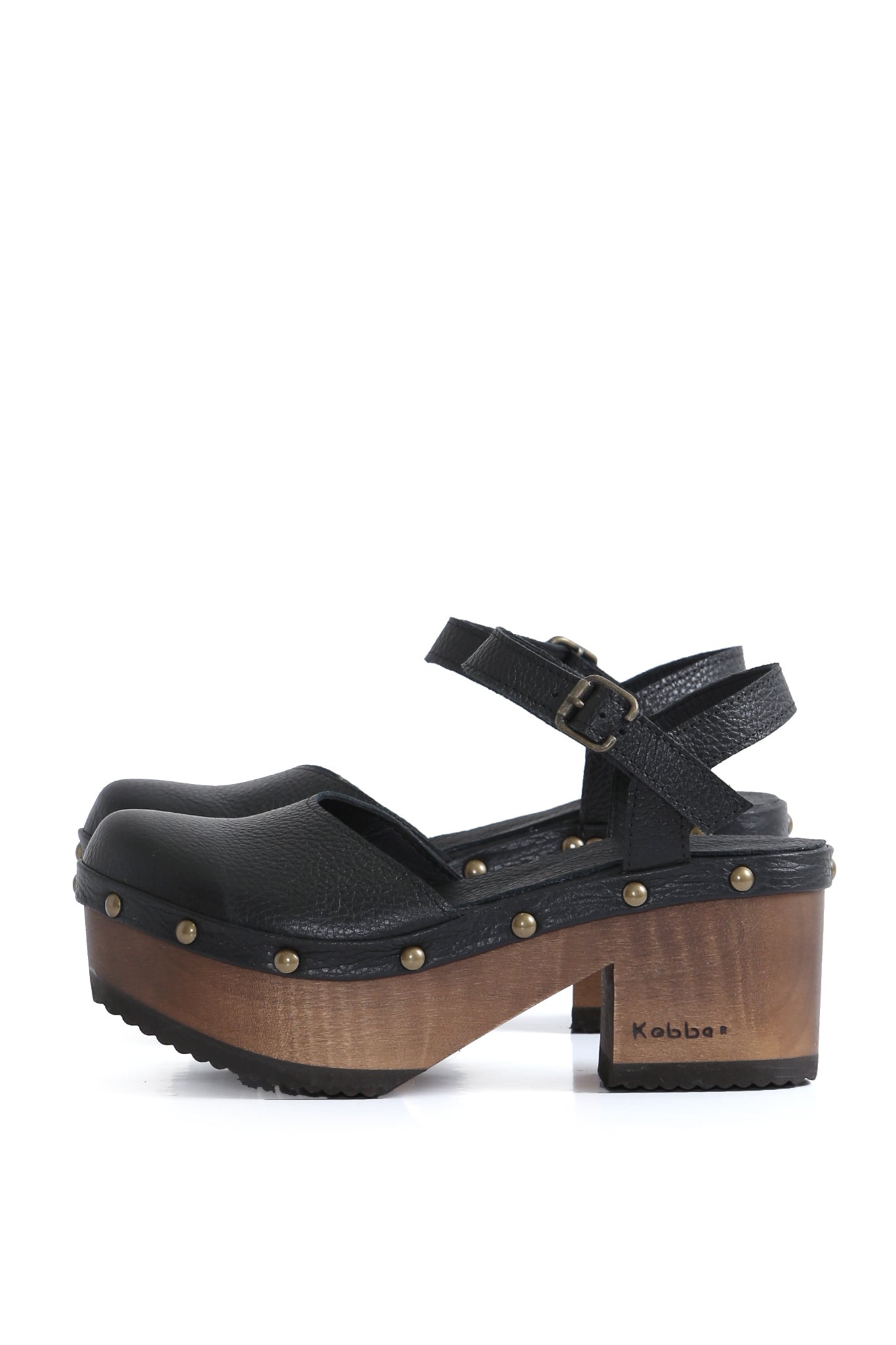 SANDALIA MUJER - BUA BELGRANO FLOATER NEGRO