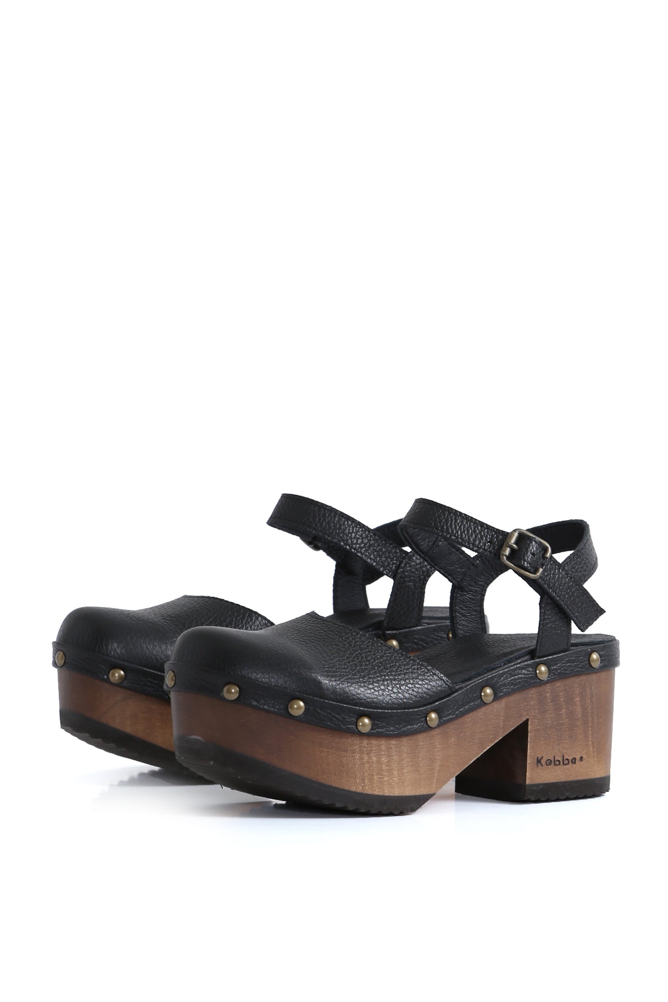 SANDALIA MUJER - BUA BELGRANO FLOATER NEGRO