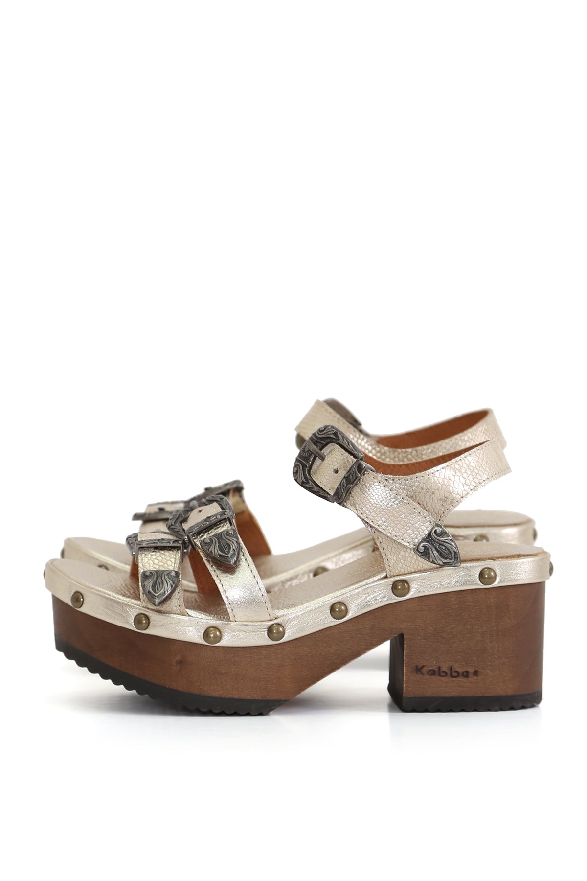 SANDALIA MUJER - BUA PAINE COBRA NIQUEL