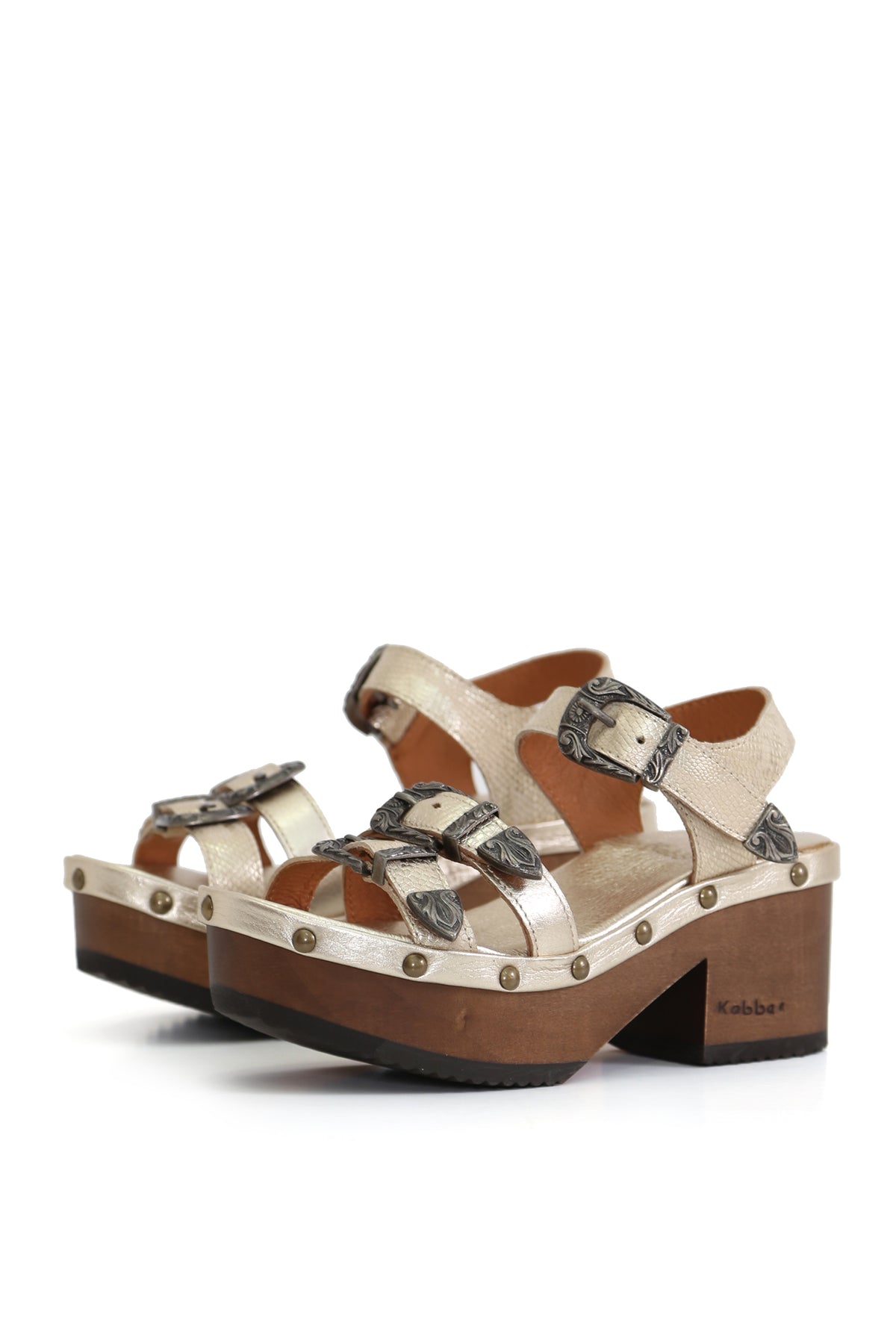 SANDALIA MUJER - BUA PAINE COBRA NIQUEL