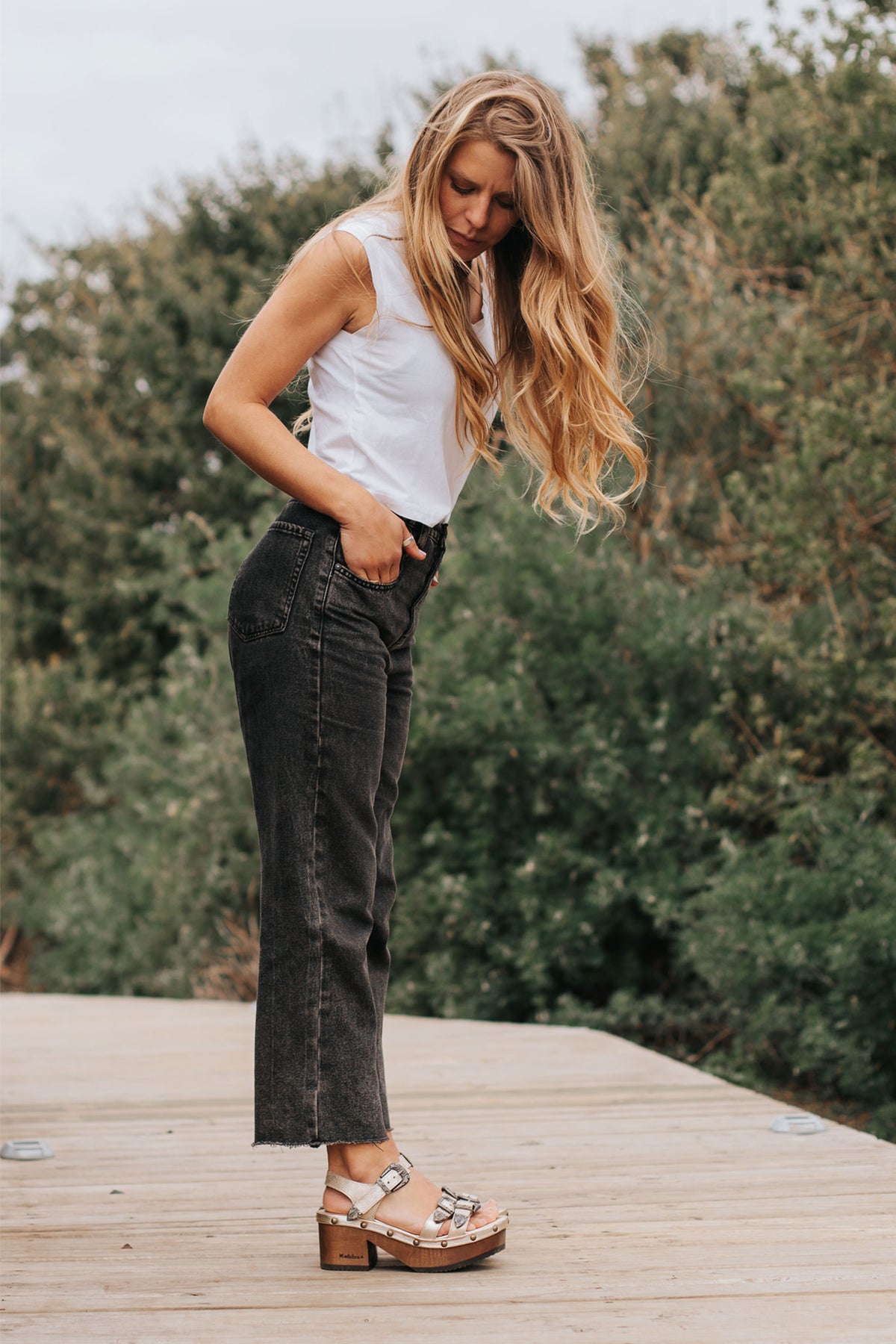 SANDALIA MUJER - BUA PAINE COBRA NIQUEL