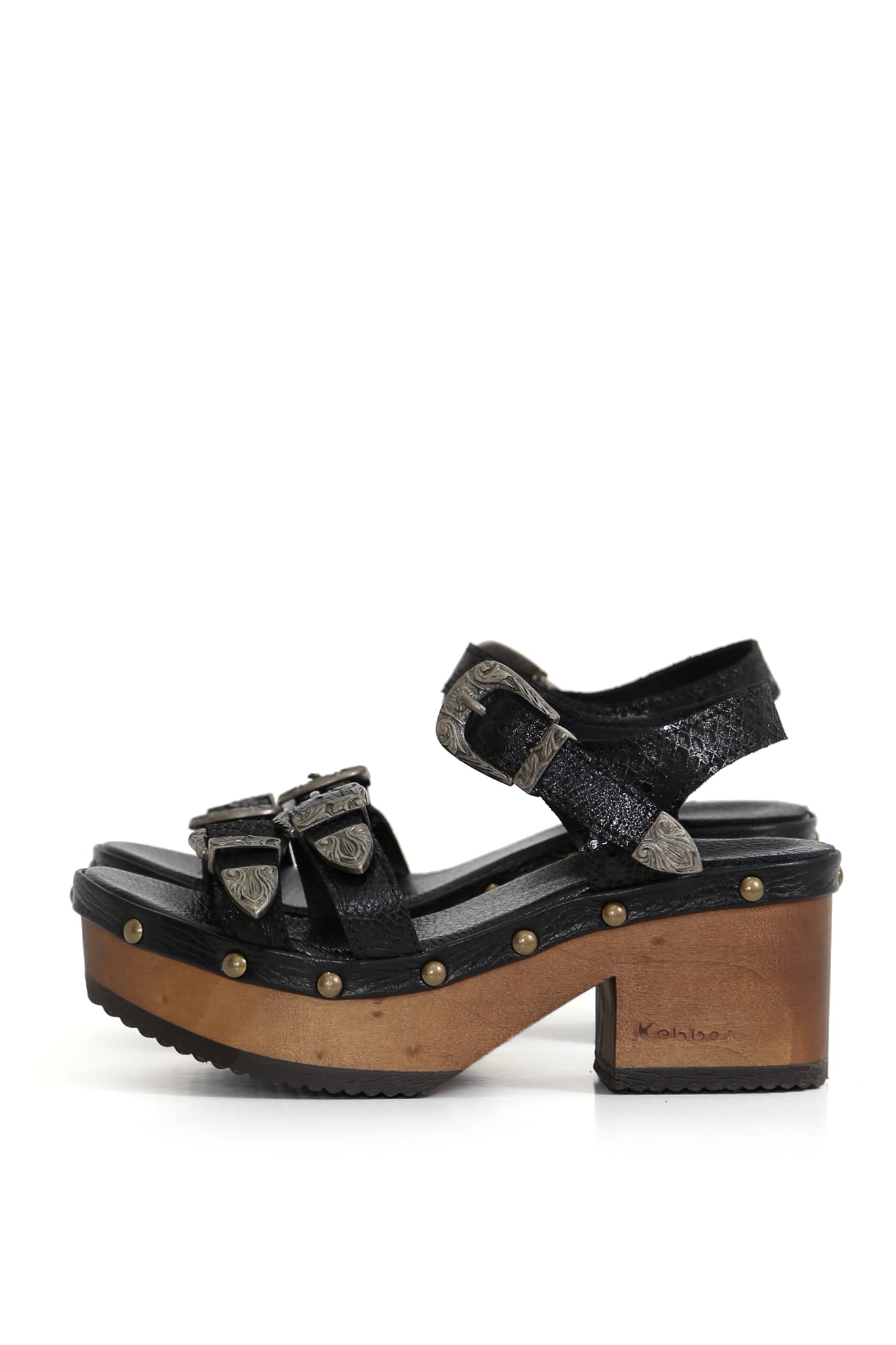 SANDALIA MUJER - BUA PAINE DFO43/FLOATER NEGRO