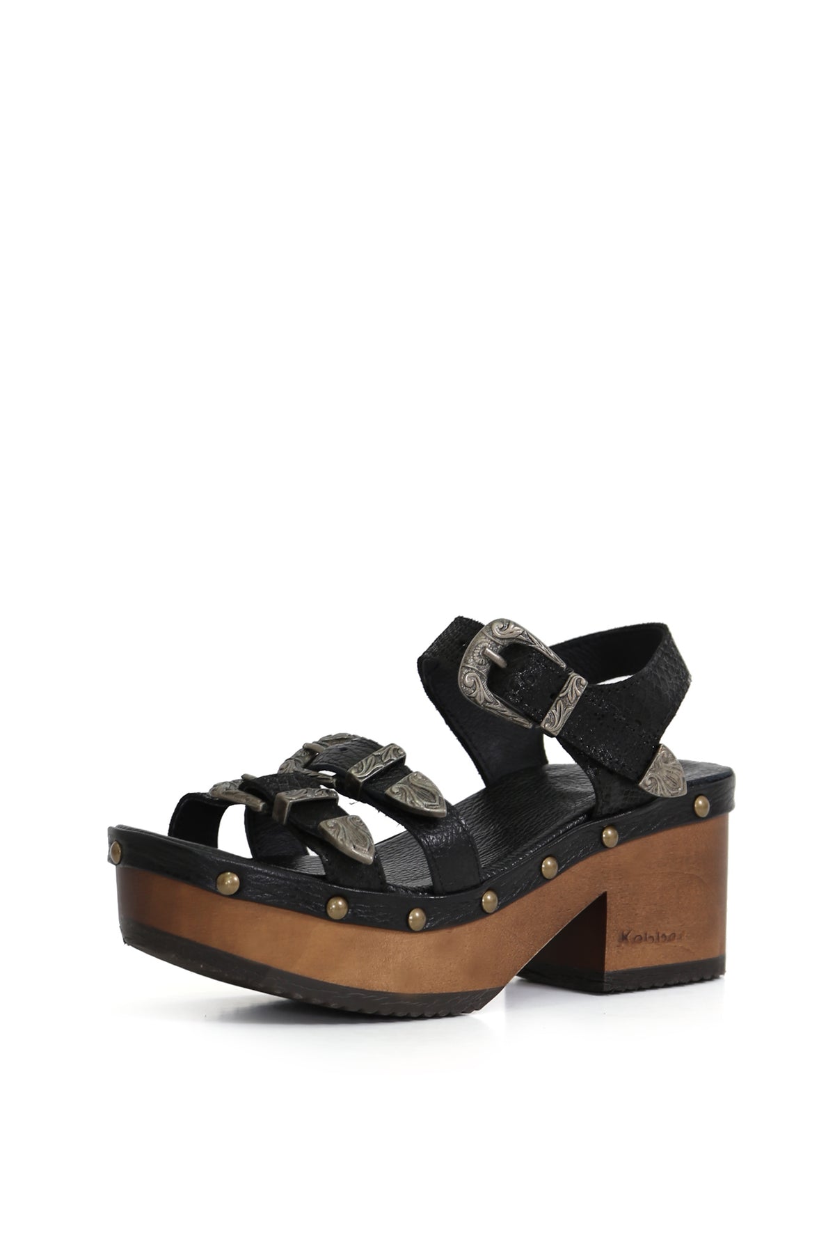 SANDALIA MUJER - BUA PAINE DFO43/FLOATER NEGRO