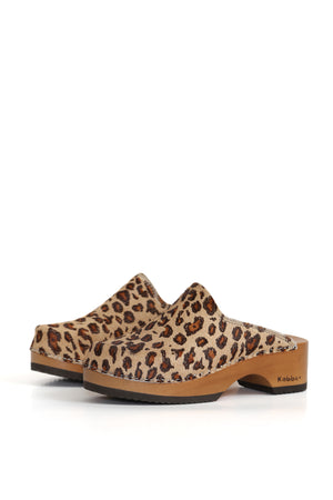 ZUECO MUJER - CLOC CLOC LEOPARD BEIGE