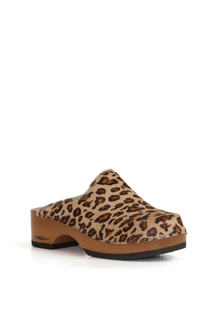 ZUECO MUJER - CLOC CLOC LEOPARD BEIGE