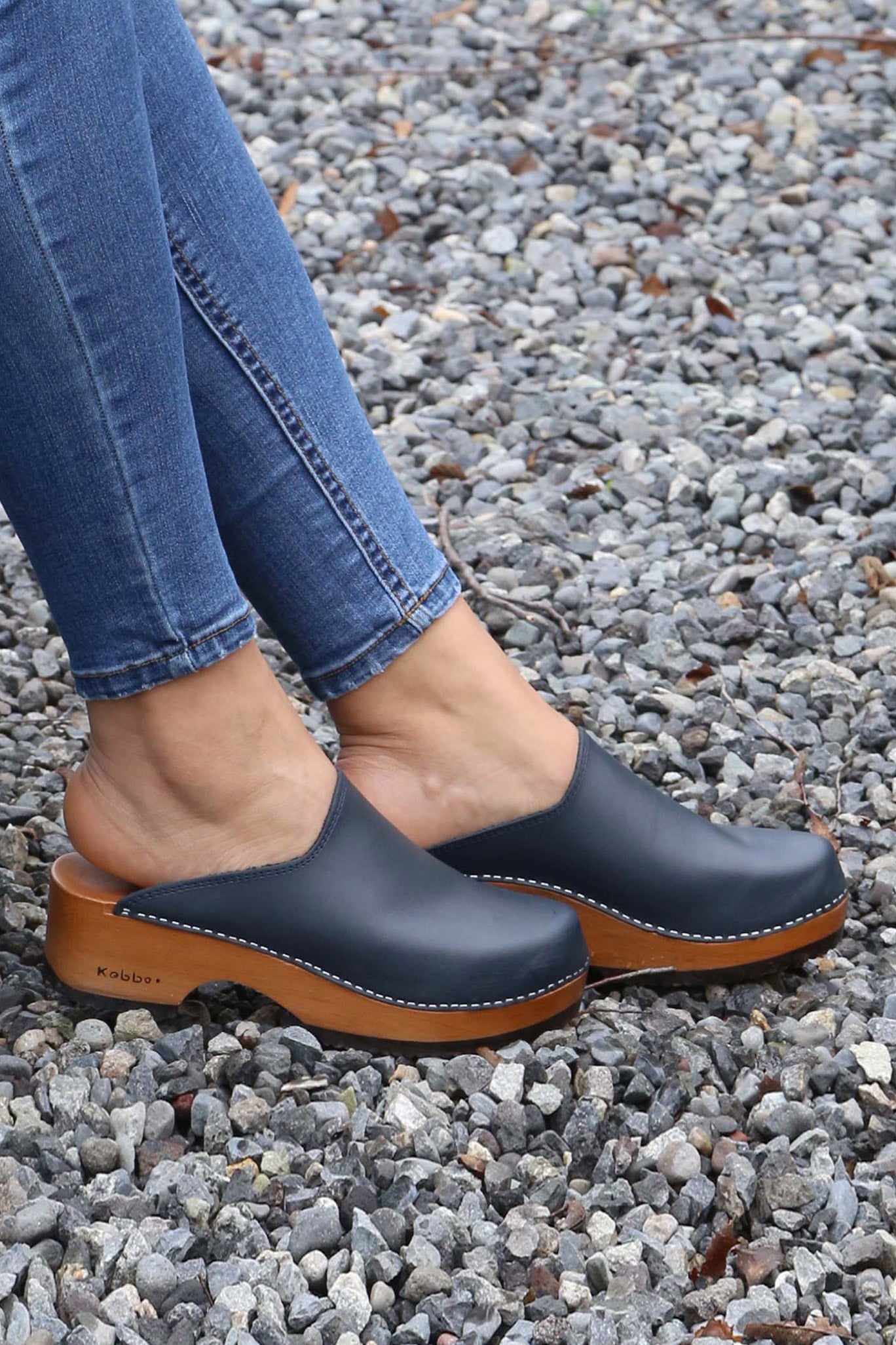 ZUECO MUJER - CLOC CLOC NAUTICO AZUL
