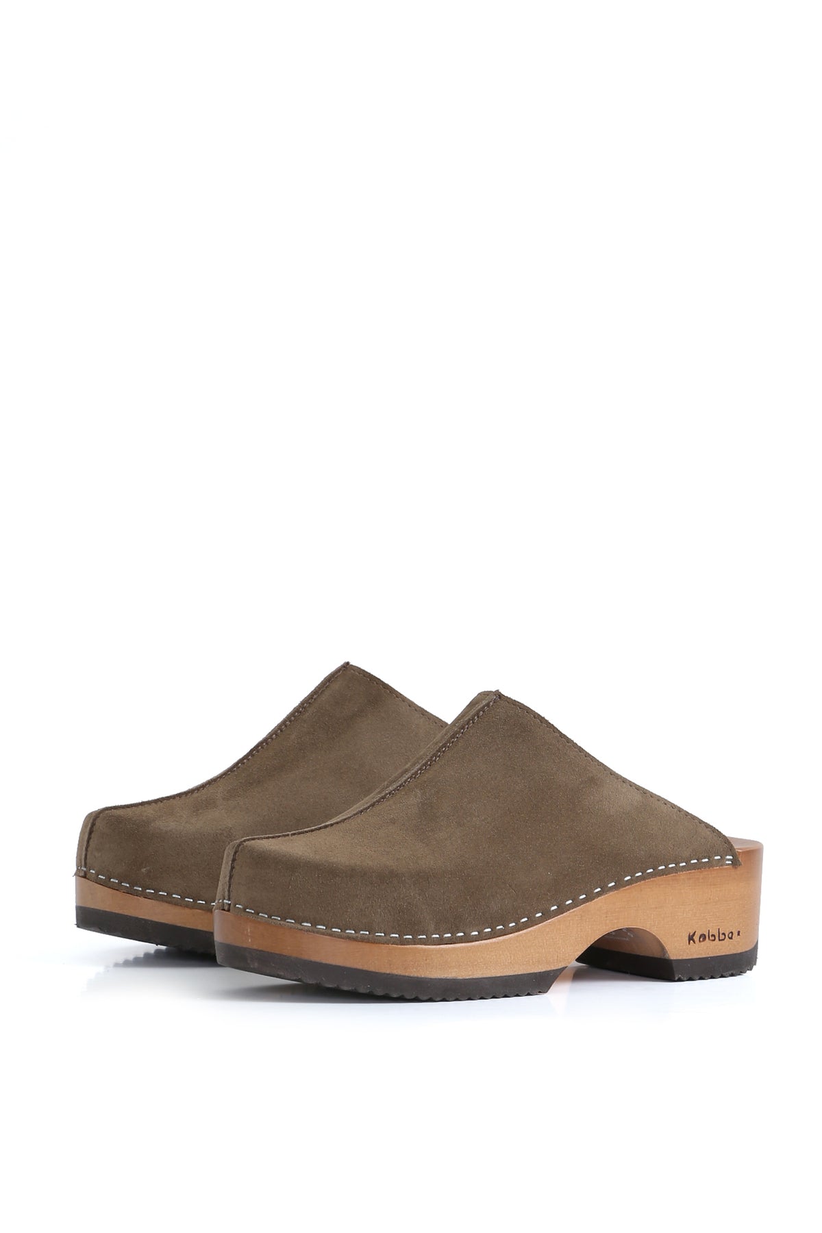 ZUECO MUJER - CLOC LUCÍA RENOBUK TAUPE