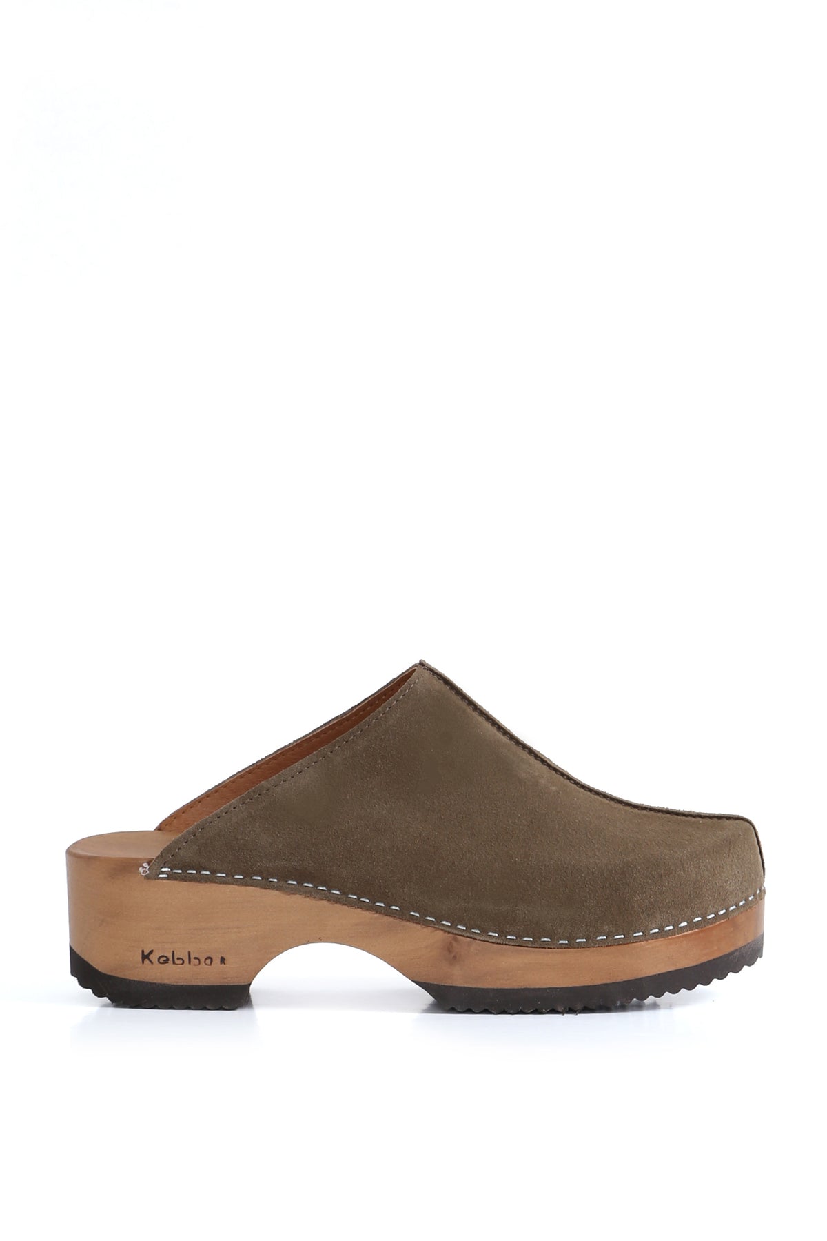 ZUECO MUJER - CLOC LUCÍA RENOBUK TAUPE