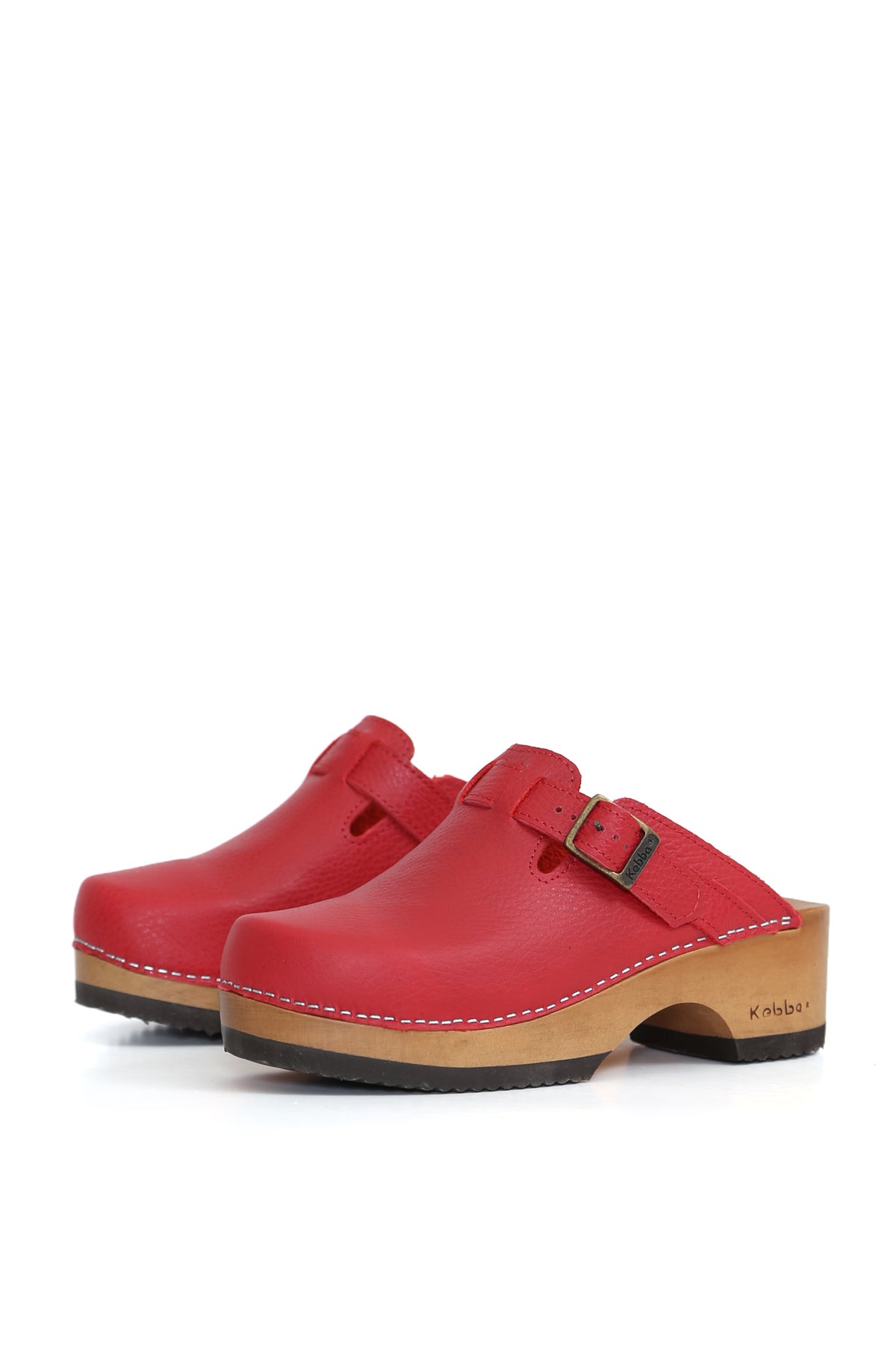 ZUECO MUJER - CLOC RIEMEN TEXAS ROJO