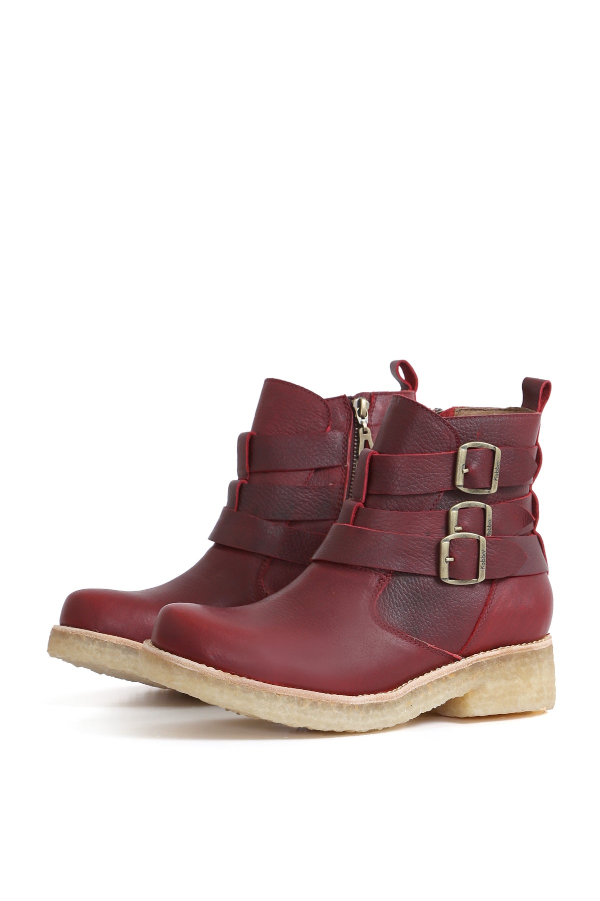 BOTIN MUJER - CREPE CANCIO TEXAS GUINDA