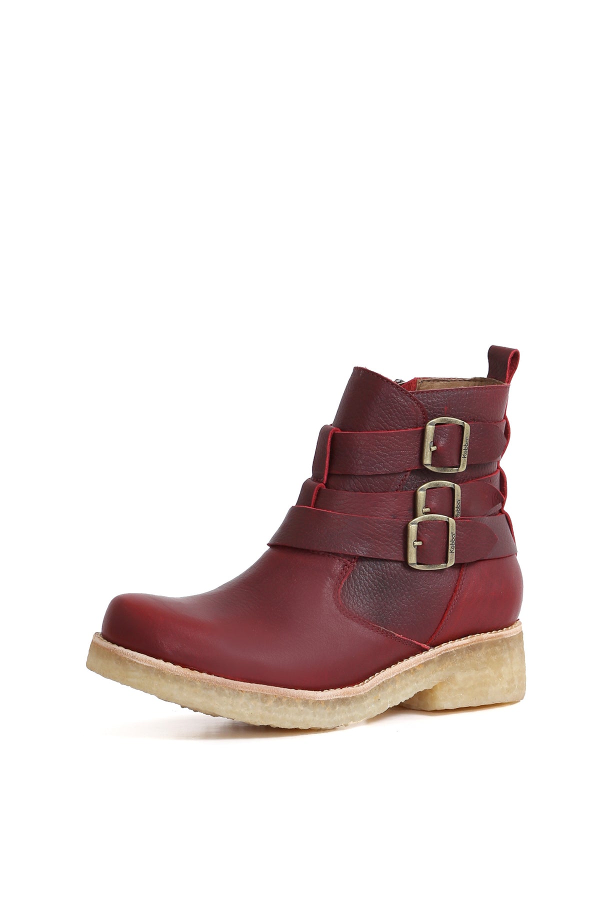 BOTIN MUJER - CREPE CANCIO TEXAS GUINDA