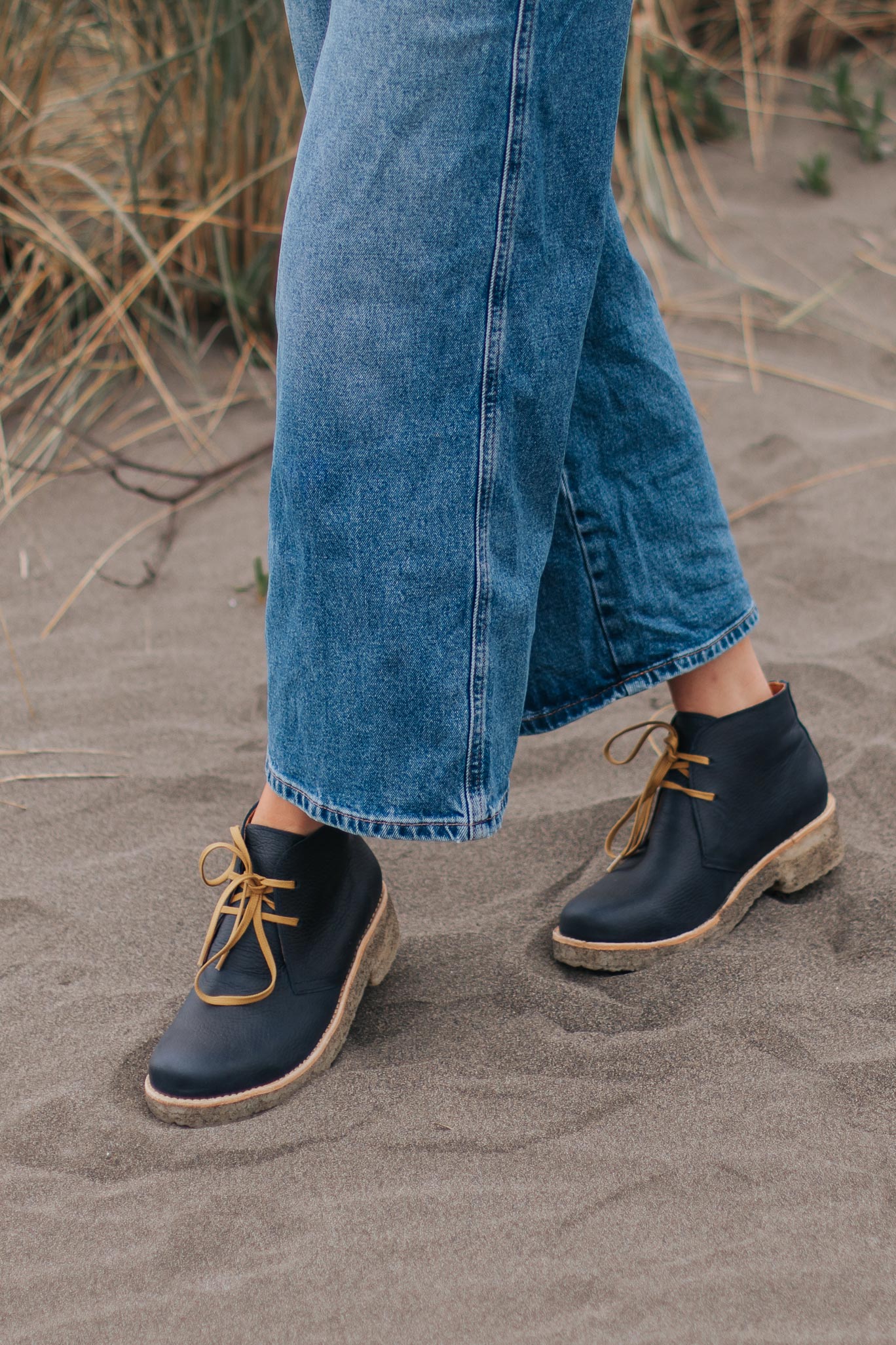 BOTIN MUJER - CREPE CIPRIANO FLOATER AZUL