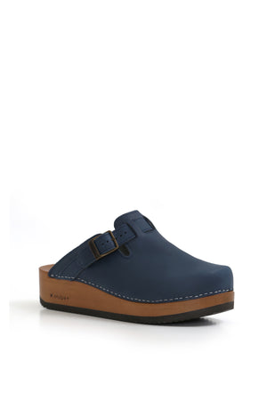 ZUECO MUJER - KEBBA RIEMEN WEST AZUL