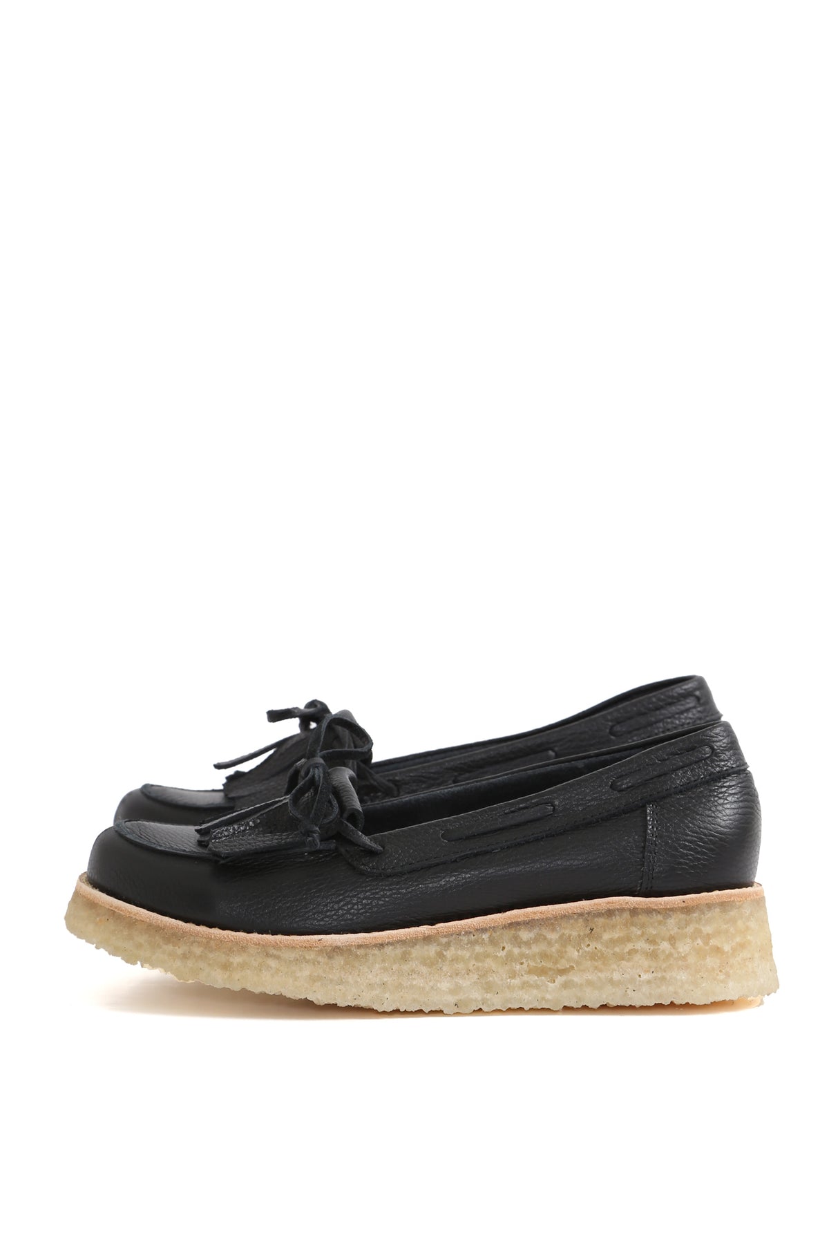 MOCASIN MUJER - MAR MARINA FLOATER NEGRO
