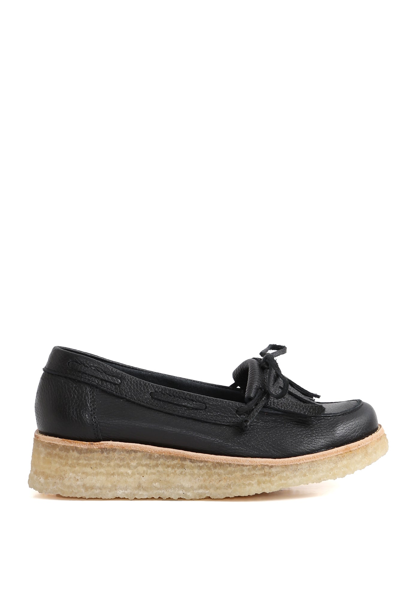 MOCASIN MUJER - MAR MARINA FLOATER NEGRO