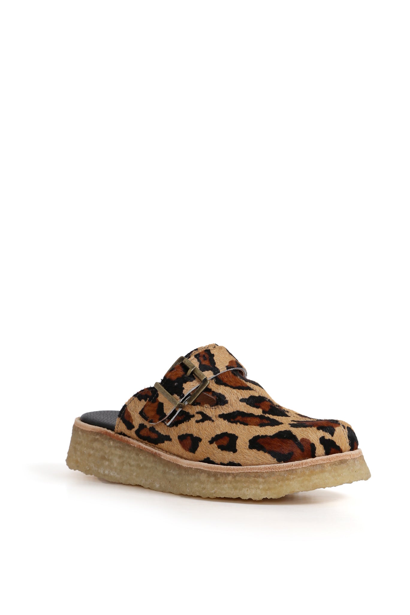 ZUECO TIPO MULE - MAR MONA PANTERA BEIGE