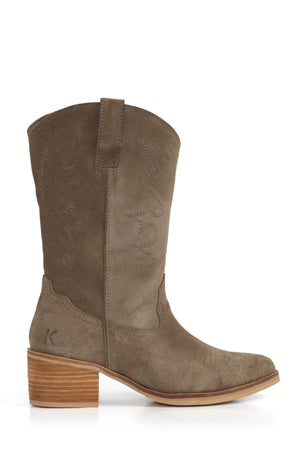 BOTA MUJER - NICOLASA NACHO RENOBUK TAUPE